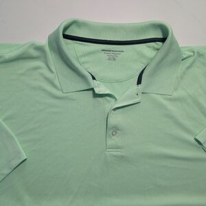 Amazon Essentials Men's Mint Green Polo Shirt